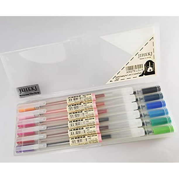 Pack of 6 FREE DELIVERY Japanese Gel Pens 0.5mm Fine Tip Pack of 6 FREE DELIVERY Japanese Gel Pens 0.5mm Fine Tip